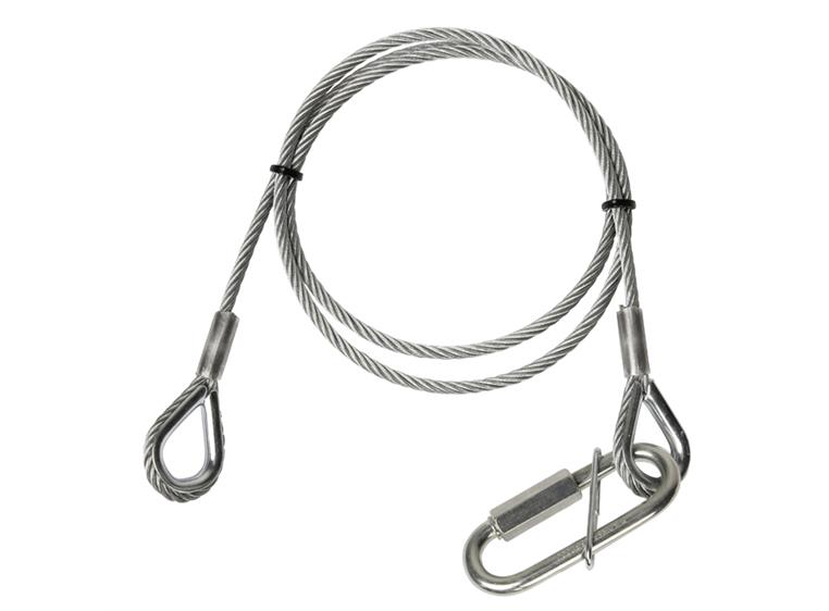 Adam Hall Accessories S 45100 - Safety Rope 4 mm with Screw